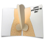 Kalsten | Funny Pop Up Tail Birthday Card Gift