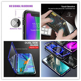Magnetic Glass Phone Case – 360° Protection, Tempered Glass & Samsung Galaxy S21/S22/S23
