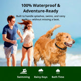 BowLift | 1000m Waterproof Dog Training Collar | Rechargeable, Remote Control & Adjustable for Small, Medium, and Large Dogs