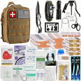 Tactical Survival Gear Backpack Multi Tool First Aid Kit