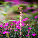 Copper Electroculture Antennas – 5-Pack, Pure Copper Spiral & 30cm Plant Stakes