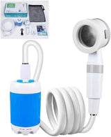 Optimized Product Title: **Tragbare Akku-Outdoor-Dusche – Ideal für Camping, Reisen und Strand** 

This title includes relevant keywords and phrases that potential customers might search for, while also highlighting the product's key features and uses.