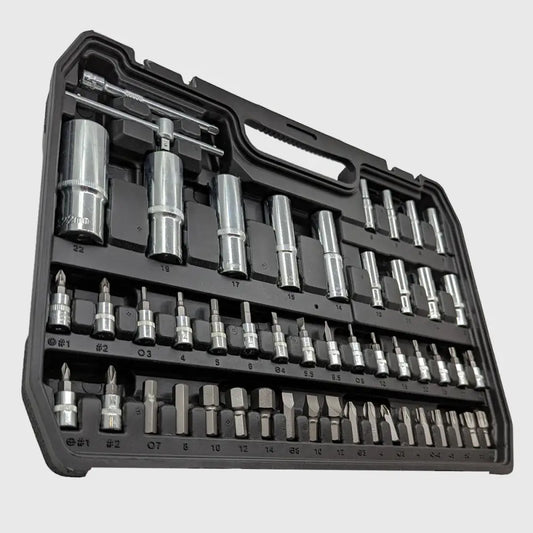 108-Piece Chrome Vanadium Ratchet Wrench Set