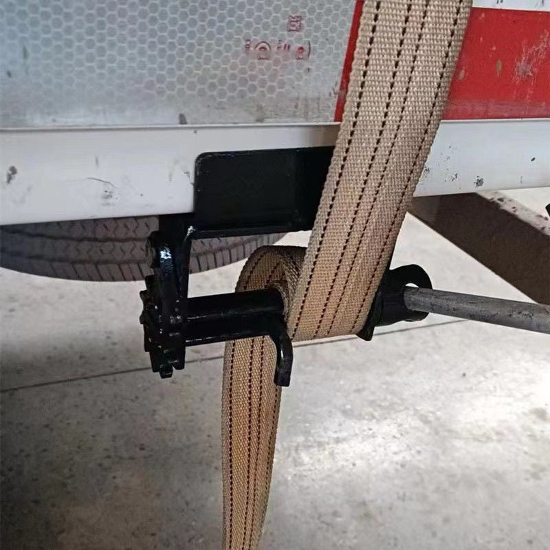 Universal Rope Clamp – Reinforced Steel, Screw-Mount & Cargo Securing for Trucks