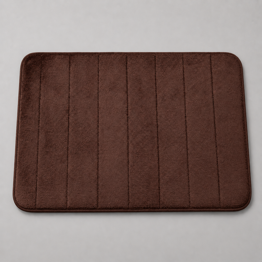 Bath Mat – Ultra-Soft Microfiber, Quick-Dry Technology & Non-Slip Base