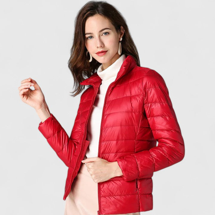 Optimized Product Title: "Melorynne Elegante Damenjacke - Stilvolle, Hochwertige Übergangsjacke für Modebewusste Frauen" 

This title includes relevant keywords, specifies the target audience (women), and highlights key features (stylish, high-quality, tr
