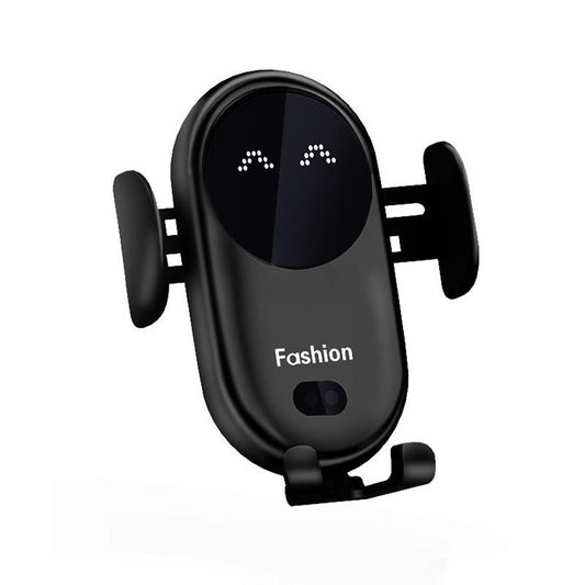15W Wireless Car Charger Mount – Auto-Clamp, Qi Fast Charging & 360° Rotation