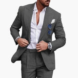 Men's Business Suit – Two-Piece Design & Formal Style