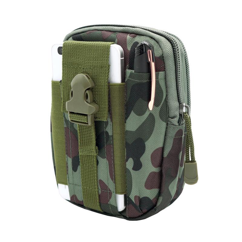 Tactical Waist Bag – Water-Resistant Nylon, MOLLE System & Belt Loop