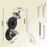 Metal Cutting Drill Attachment – Burr-Free Cuts, Double Head & Universal Fit