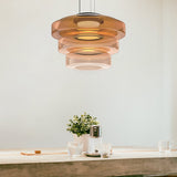 Glass Pendant Lamp | Bauhaus Style Hanging Light