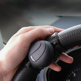 360° Steering Wheel Knob – Universal Fit, Non-Slip Silicone & ABS Grip