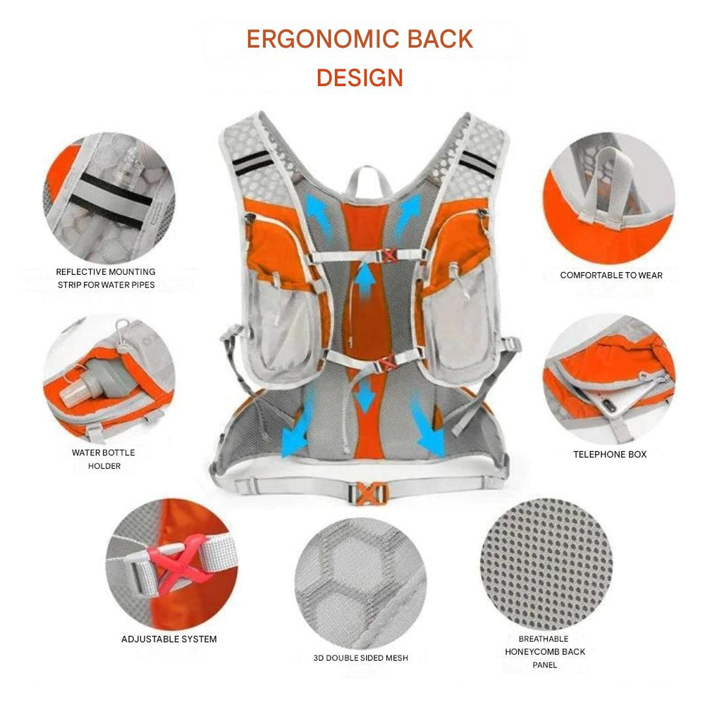 AquaPack – Lightweight Waterproof Backpack with Integrated Water Bladder