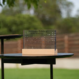 Elementa – Illuminated Periodic Table with Real Elements