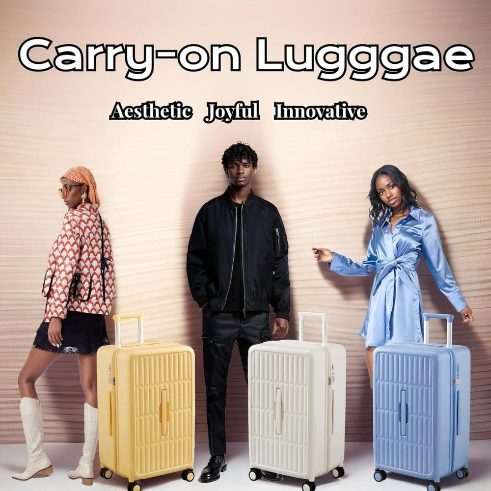 Optimized Product Title: **Airline-Approved 20" Carry-On Luggage - Durable Triple-Layer PC Shell with 3:7 Split Design for Easy Packing** 

This title includes relevant keywords while highlighting key features to attract potential buyers.