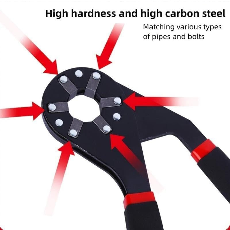 Universal Wrench – 6-Point Grip, 7–14mm Adjustable & Hardened Steel