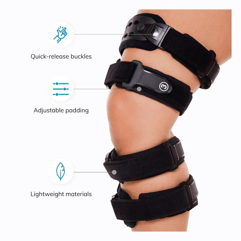 Kalsten | Osteoarthritis Relief Knee Brace | Medial and Lateral OA Support for Bone-on-Bone Arthritis Pain