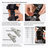 Kalsten | Osteoarthritis Relief Knee Brace | Medial and Lateral OA Support for Bone-on-Bone Arthritis Pain