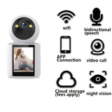 Pet Camera with Display – Two-Way Audio, Night Vision & Wi-Fi App