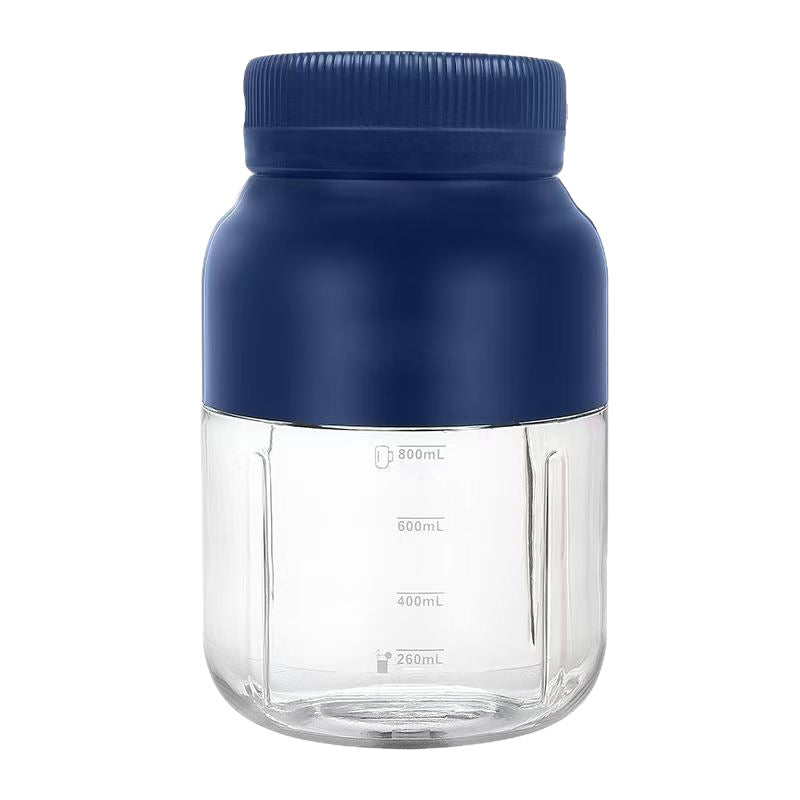 Portable Smoothie Blender – 800ml, USB-C Rechargeable, 80W & Stainless Steel Blades