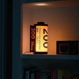 Film Reel Table Lamp – Retro 35mm Design, Warm White Ambient Light