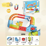 Magnetic Anti-Gravity Train Set – DIY Build, Electric Locomotive & 12-68 Piece Options