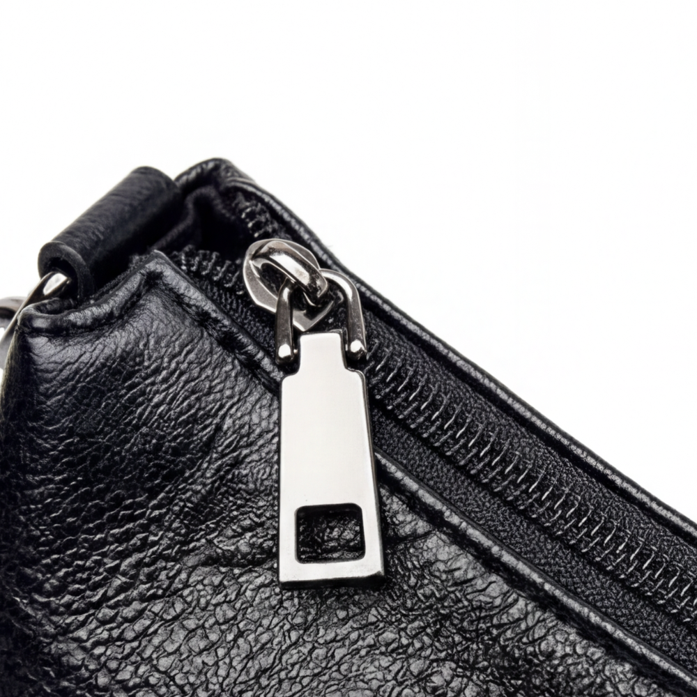 Stylish Soft Faux Leather Crossbody Bag with 3 Compartments – Perfect for Everyday Use