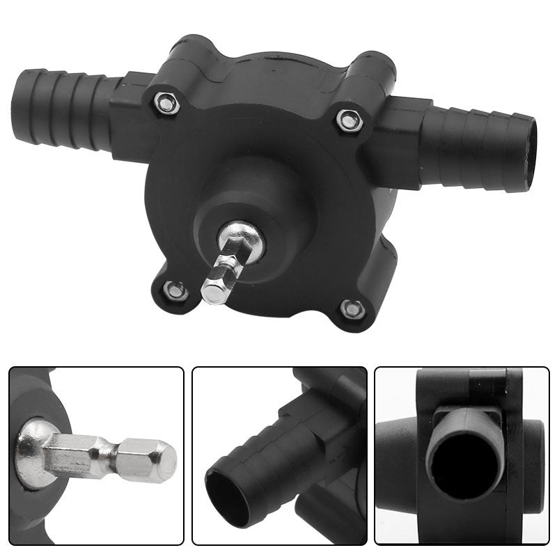 Self-Priming Drill Pump – 20-30 L/min, Fits Any Drill & Corrosion-Resistant