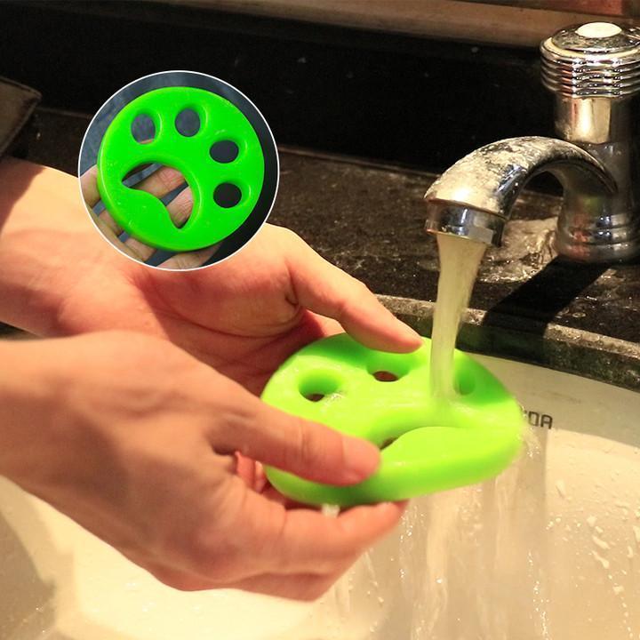 Silicone Pet Hair Remover Discs – Washer & Dryer, Reusable & 4-Pack