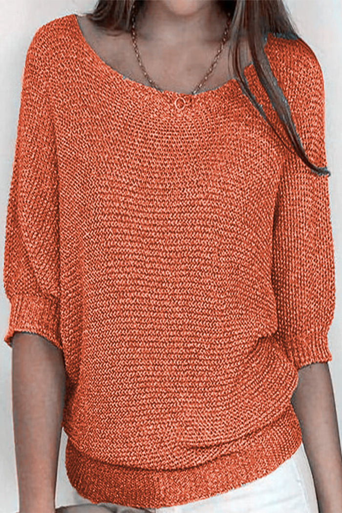 Batwing Sleeve Women's Sweater with Loose Fit – Mira - 9