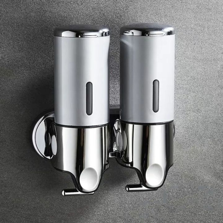 Wall-Mounted Soap Dispenser – 500ml Capacity, Pump Mechanism & Stainless Steel