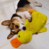 Squeaky Duck Dog Toy – Plush 38×45cm, Durable Handmade & Non-Toxic