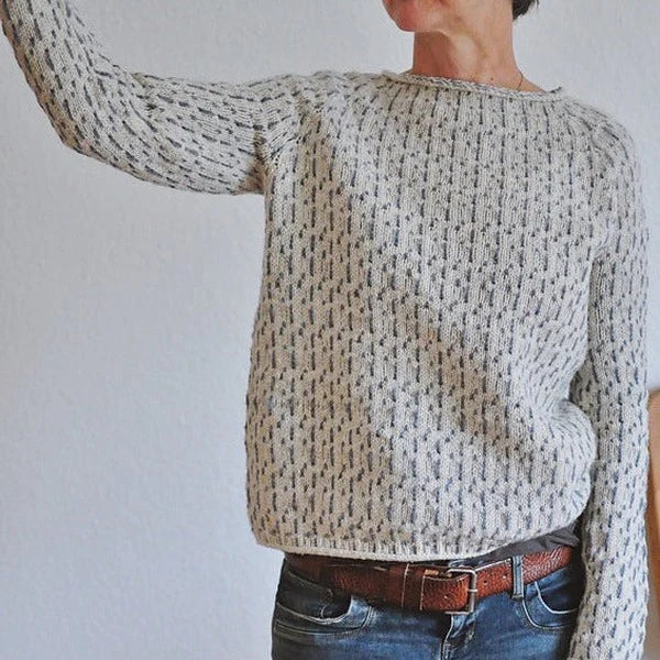 Enhanced Product Title: Kristine™ Cozy Textured Knit Sweater for Ultimate Comfort and Style

This title includes keywords that potential customers might search for, such as "cozy," "textured," "knit," and "sweater," while also highlighting the product's c
