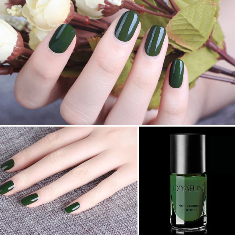 Peel-Off Nail Polish – Water-Based Formula, 9 ml & 17 Shades