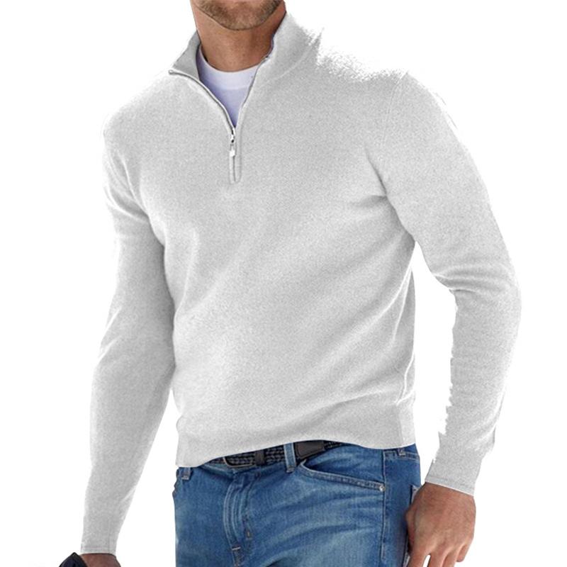 Enhanced Product Title: Erik™ Premium Zip-Up Pullover – Stylish & Comfortable Men's Sweater for All Seasons