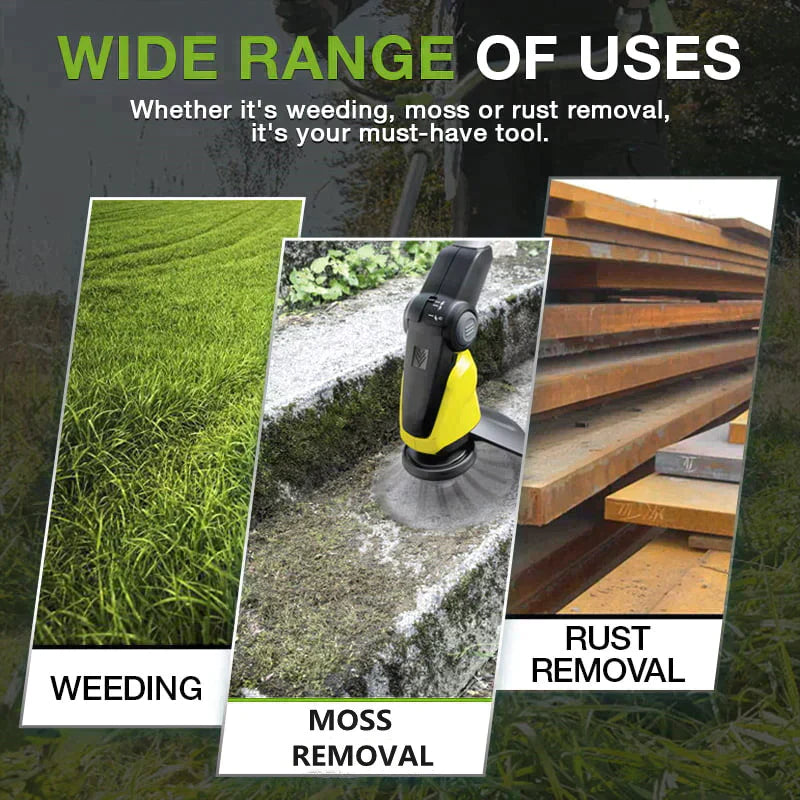 Optimized Product Title: "Stahl Unkrautschneider für Rasentrimmer – Hochwertiger Unkrautentferner für Gartenpflege" 

This title includes relevant keywords while emphasizing quality and purpose, making it more appealing for Google Shopping.