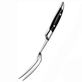 Fleischgabel Edelstahl mit Holzgriff – 30 cm