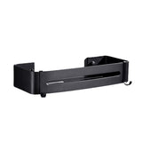 Kalsten | Matt Black Modern Bathroom Accessories Set, Set of 3, Bathroom Shelf