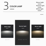 Round LED Ceiling Light – 3 Light Colors, Semi-Flush Mount & 3 Sizes