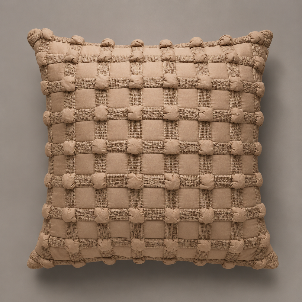 Patterned Pillow Cover - Detail