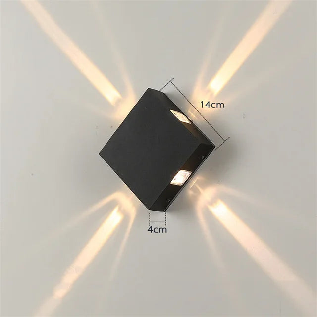 Enhanced Product Title: "Wetterfeste LED Wandleuchte für Außen mit Sterneffekt – IP54, Energiesparend und Langlebig" 

This title includes relevant keywords while emphasizing key features that can attract potential buyers.