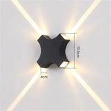 Enhanced Product Title: "Wetterfeste LED Wandleuchte für Außen mit Sterneffekt – IP54, Energiesparend und Langlebig" 

This title includes relevant keywords while emphasizing key features that can attract potential buyers.