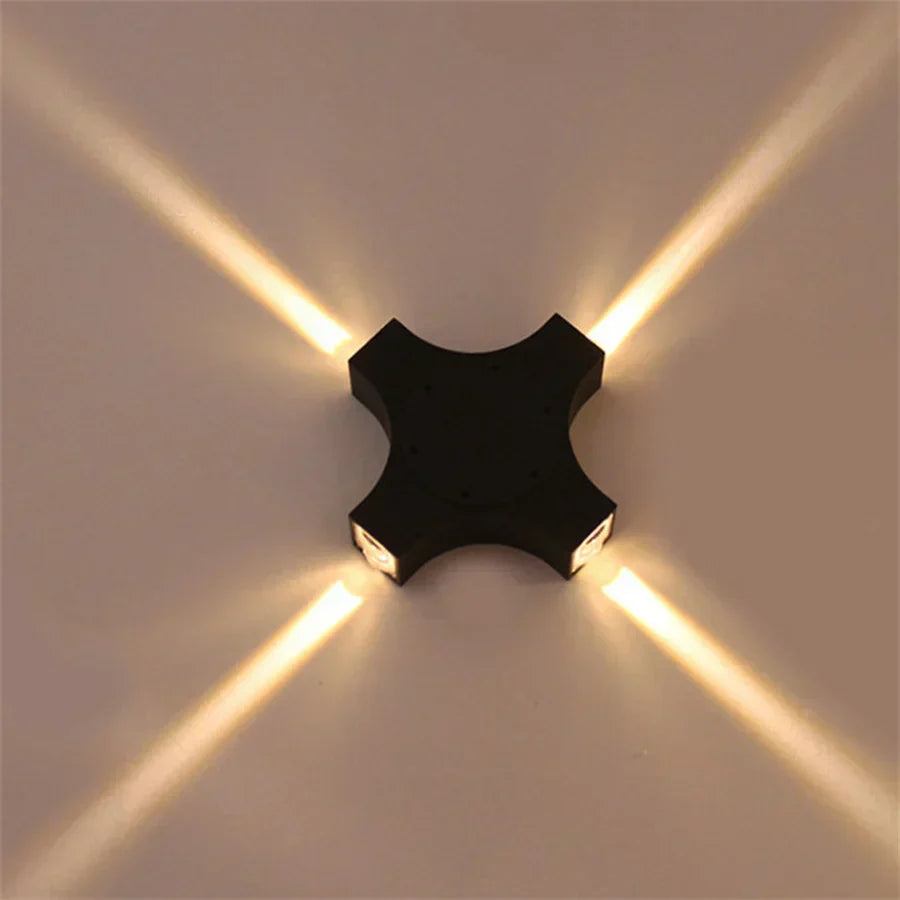 Enhanced Product Title: "Wetterfeste LED Wandleuchte für Außen mit Sterneffekt – IP54, Energiesparend und Langlebig" 

This title includes relevant keywords while emphasizing key features that can attract potential buyers.