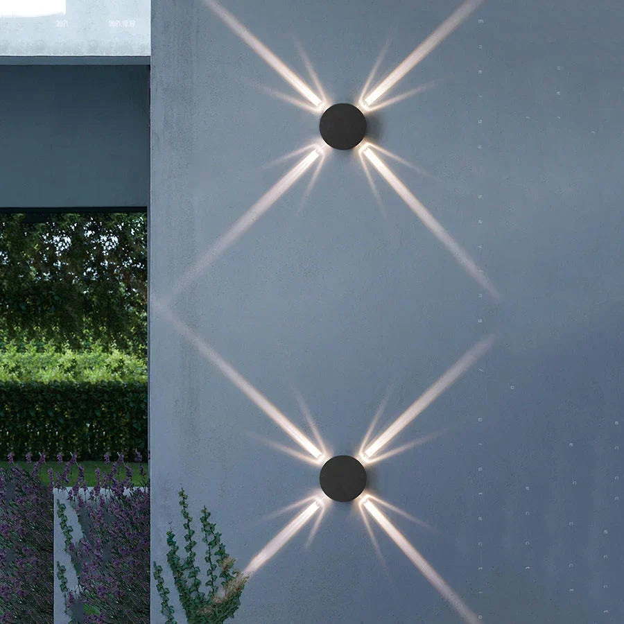 Enhanced Product Title: "Wetterfeste LED Wandleuchte für Außen mit Sterneffekt – IP54, Energiesparend und Langlebig" 

This title includes relevant keywords while emphasizing key features that can attract potential buyers.