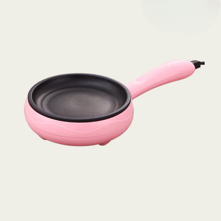 Optimized Product Title: **Elektrische Mini-Pfanne mit Antihaftbeschichtung & Automatischer Abschaltung - Perfekt für schnelles Kochen und gesunde Mahlzeiten** 

This title includes relevant keywords while also highlighting the product's features and bene
