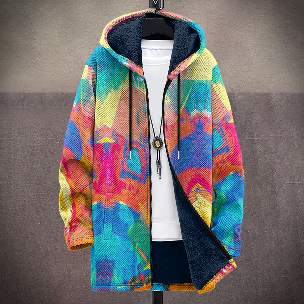 Enhanced Product Title: **MARIAH VIBRANTE - Elegante 3D-Gedruckte Kapuzenjacke für Damen | Stylische und Bequeme Freizeitjacke** 

This title includes keywords that enhance searchability while maintaining clarity and appeal.