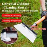 Stainless Steel Shovel Head – Weeding & Scraping Tool, Sharpened Edge, 20–30cm Sizes
