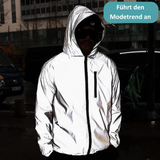 LumiSafe High-Reflective Waterproof Unisex Rain Jacket