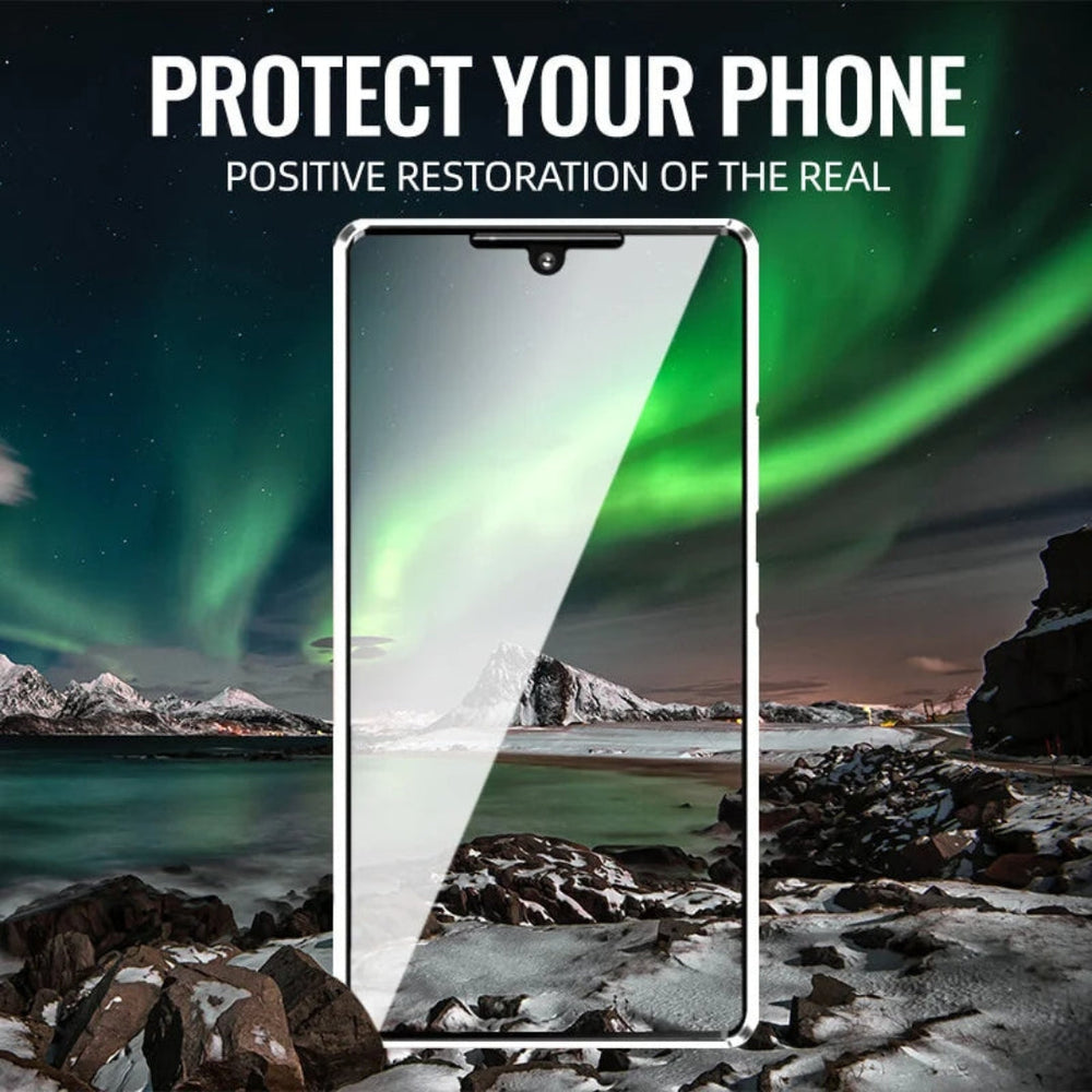 Magnetic Phone Case – Double Tempered Glass, Privacy Filter & Samsung S22-S24 Compatible