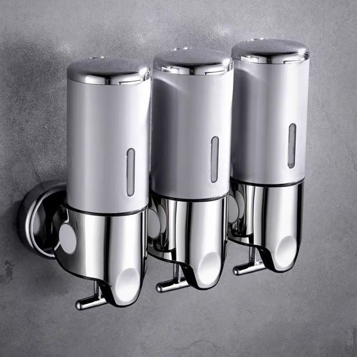Wall-Mounted Soap Dispenser – 500ml Capacity, Pump Mechanism & Stainless Steel